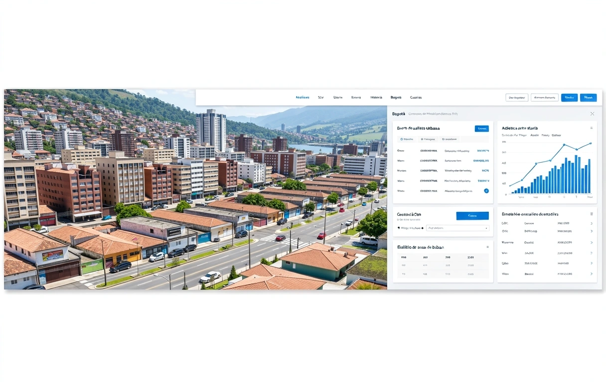 Entorno de analítica urbana en Bogotá