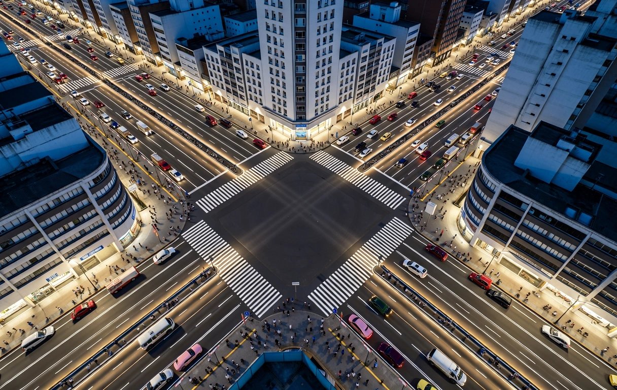 Análisis de flujo urbano